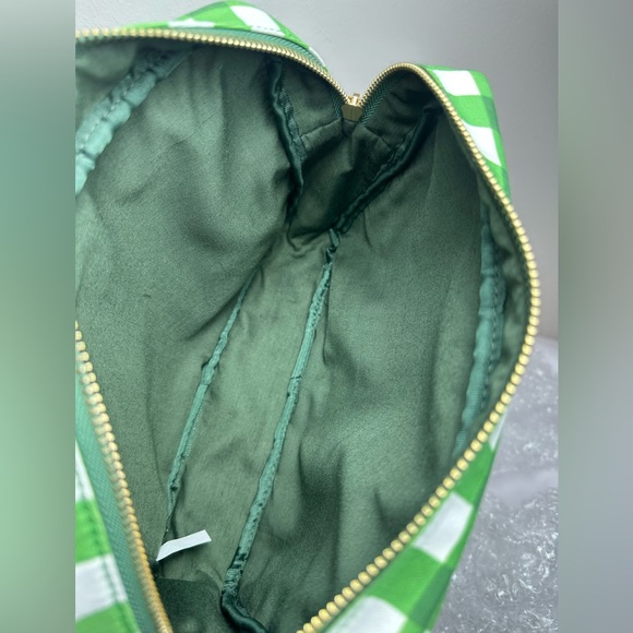 Cosmetic Pouch with Burgundy Ribbon - Picture 10 of 12